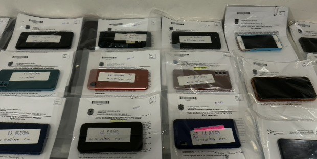 PC devolve 50 celulares roubados ou furtados em 2024