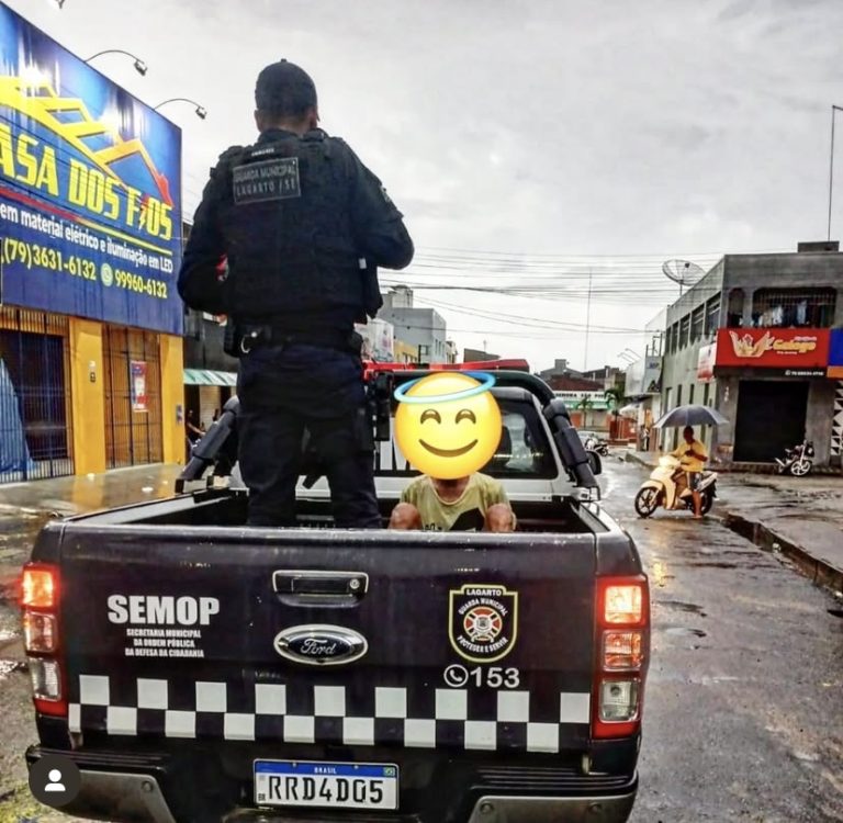 GML prende suspeito de furtar estabelecimento comercial em Lagarto