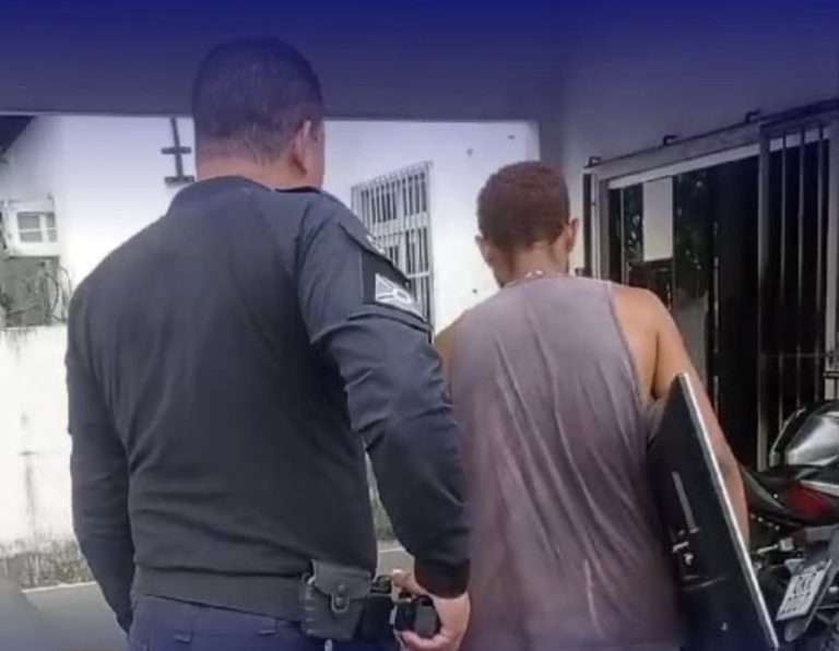 Ação Conjunta entre PC e GML prende suspeito de invasão e furto em Lagarto