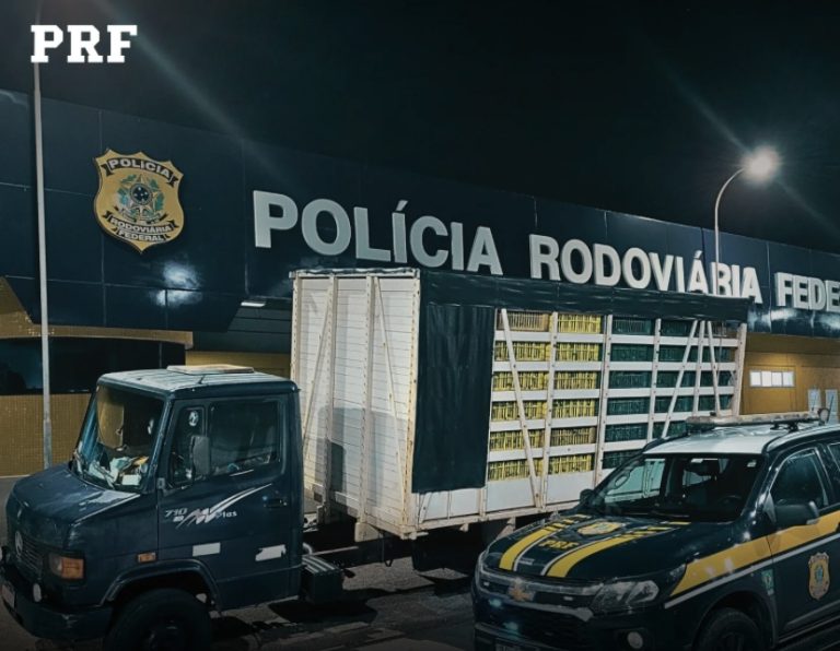 PRF recupera caminhão com sinais de adulteração em Sergipe