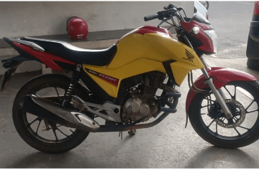 Polícia Militar recupera moto furtada e detém suspeito em Lagarto