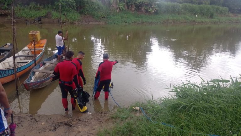 Corpo de homem que se afogou no Rio Vaza-Barris é encontrado pelos bombeiros