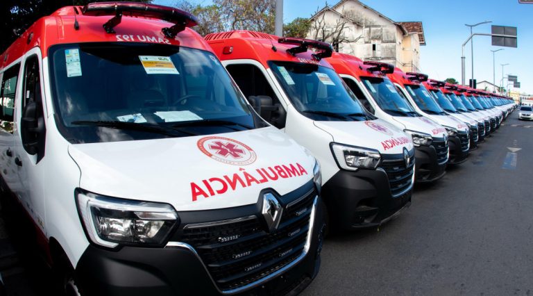 Sergipe recebe sete ambulâncias para renovar frota do Samu