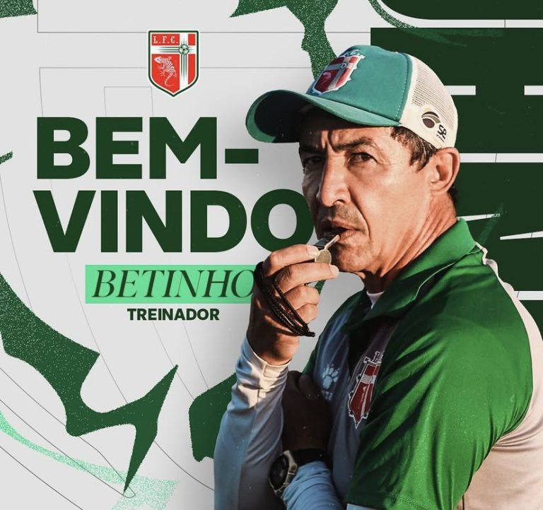 Betinho é o novo treinador do Lagarto FC