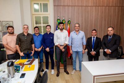 Prefeito Sérgio traça ações para melhoria do abastecimento de água com a Iguá Saneamento