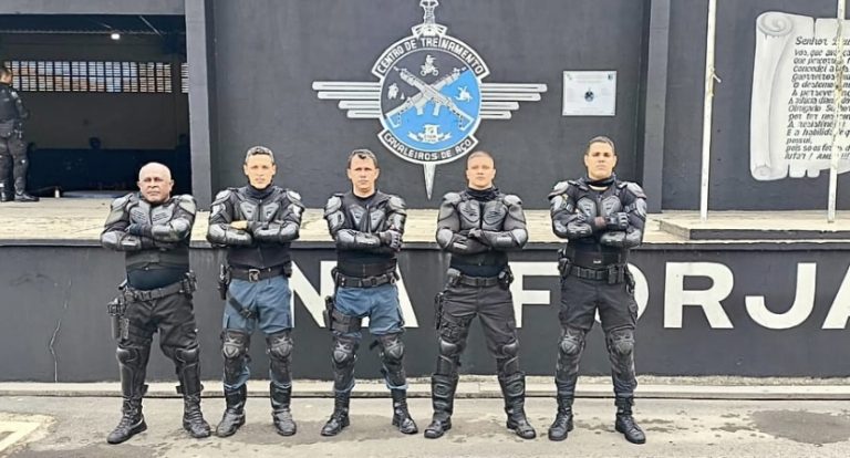 Policiais do 7º BPM participam de curso em Motopatrulhamento Tático