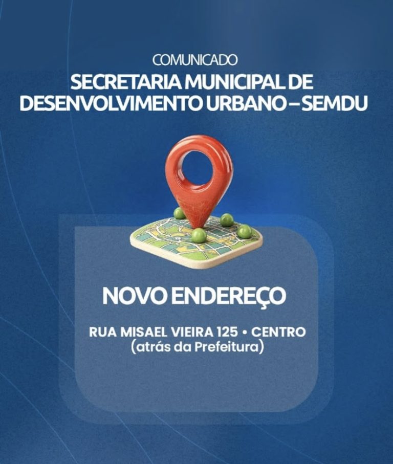 Secretaria de Desenvolvimento Urbano está em novo endereço