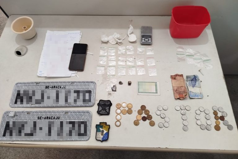 PM prende suspeito de comercializar entorpecestes em Nossa Senhora do Socorro