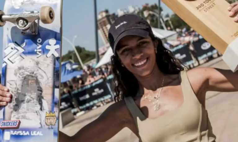 Rayssa Leal é campeã no STU Porto Alegre em dia vitorioso do Brasil