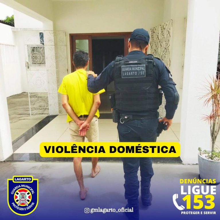 GML prende homem acusado de agredir a própria mãe