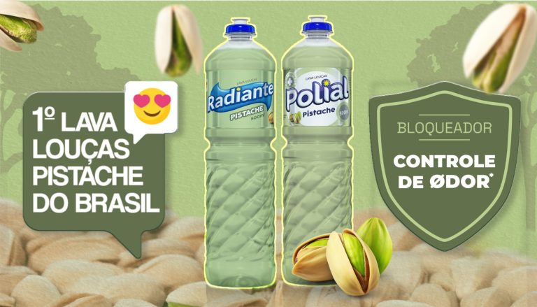 Radiante revoluciona o mercado com o primeiro Lava Louças de Pistache do Brasil