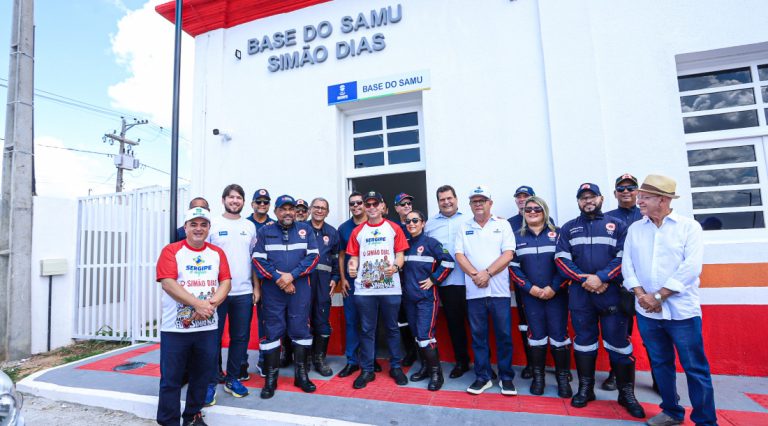 Governador entrega nova base do Samu e Centro de Especialidades Médicas em Simão Dias