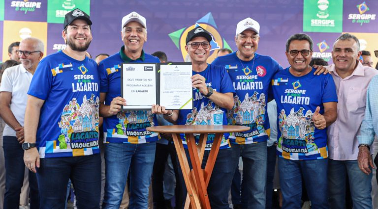 Governo anuncia mais de R$ 47 milhões em projetos para Lagarto durante o ‘Sergipe é aqui’