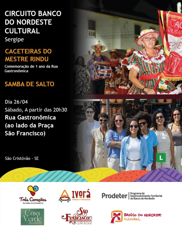 Circuito BNB Cultural completa um ano com apresentações em São Cristóvão