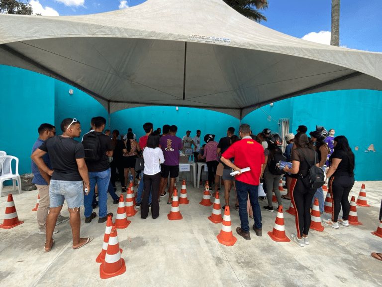 Prefeitura de Lagarto realiza o 1º dia de entrega dos kits da 30ª Corrida Rústica no Balneário Bica