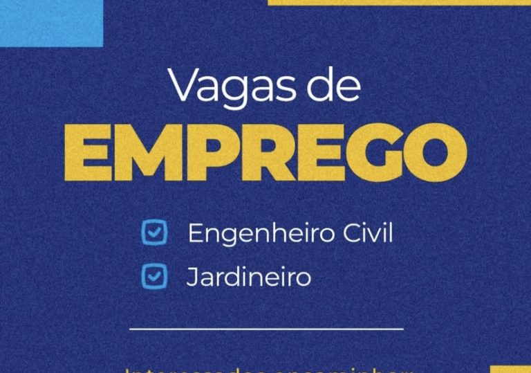 Novas vagas de emprego estão abertas por meio do NAT em Lagarto