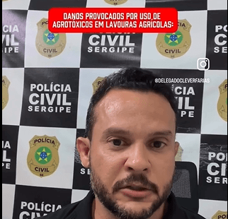 Delegado Clever Farias alerta sobre riscos do uso inadequado de agrotóxicos
