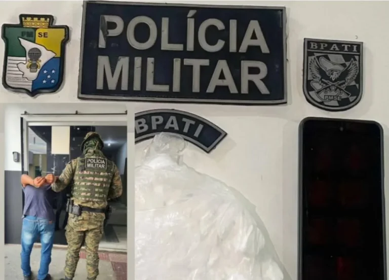 Homem é preso por tráfico de drogas em ônibus intermunicipal