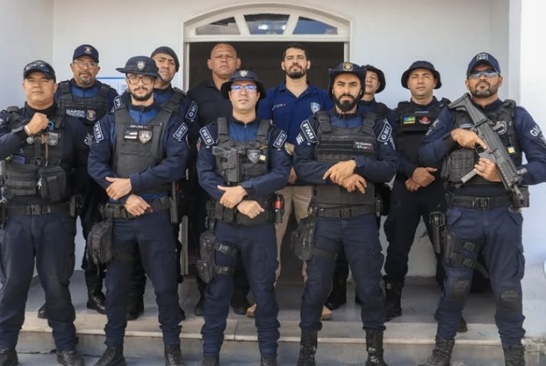 GML participa da entrega da nova sede da Guarda Municipal de Itabaianinha