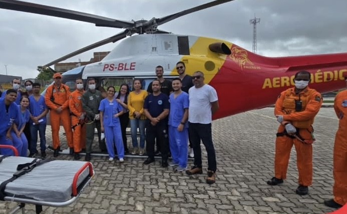 HUL realiza com sucesso transferência interestadual de paciente