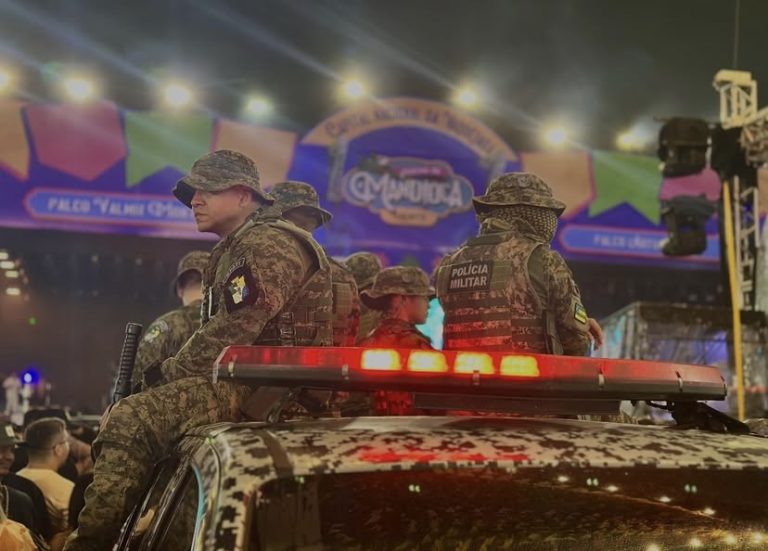Polícia Militar prende seis pessoas durante a primeira noite do Festival da Mandioca 2025