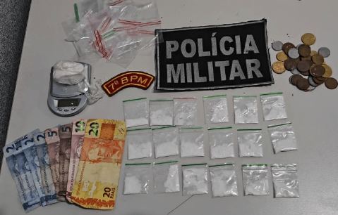 GETAM apreende drogas e prende suspeito de tráfico no Conjunto Loiola