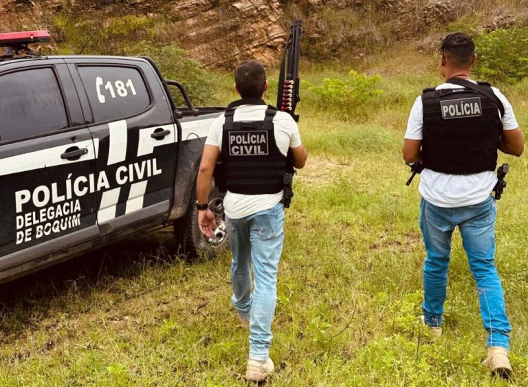 Foragido da Justiça é preso com motocicleta roubada em Boquim