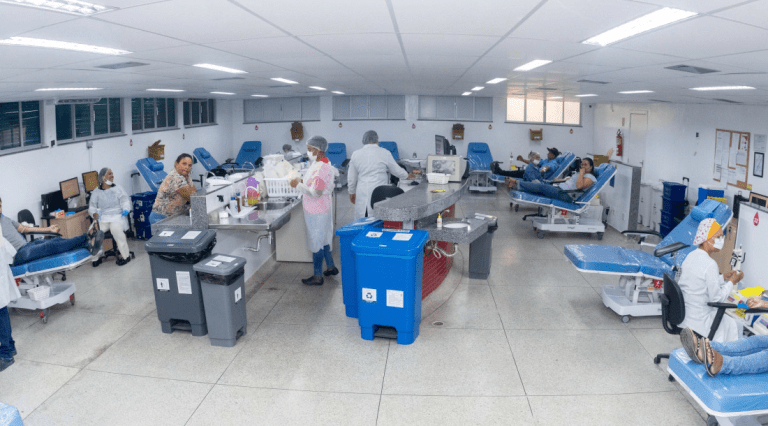 Hemose registra mais de 13.800 doações de sangue no primeiro semestre de 2025