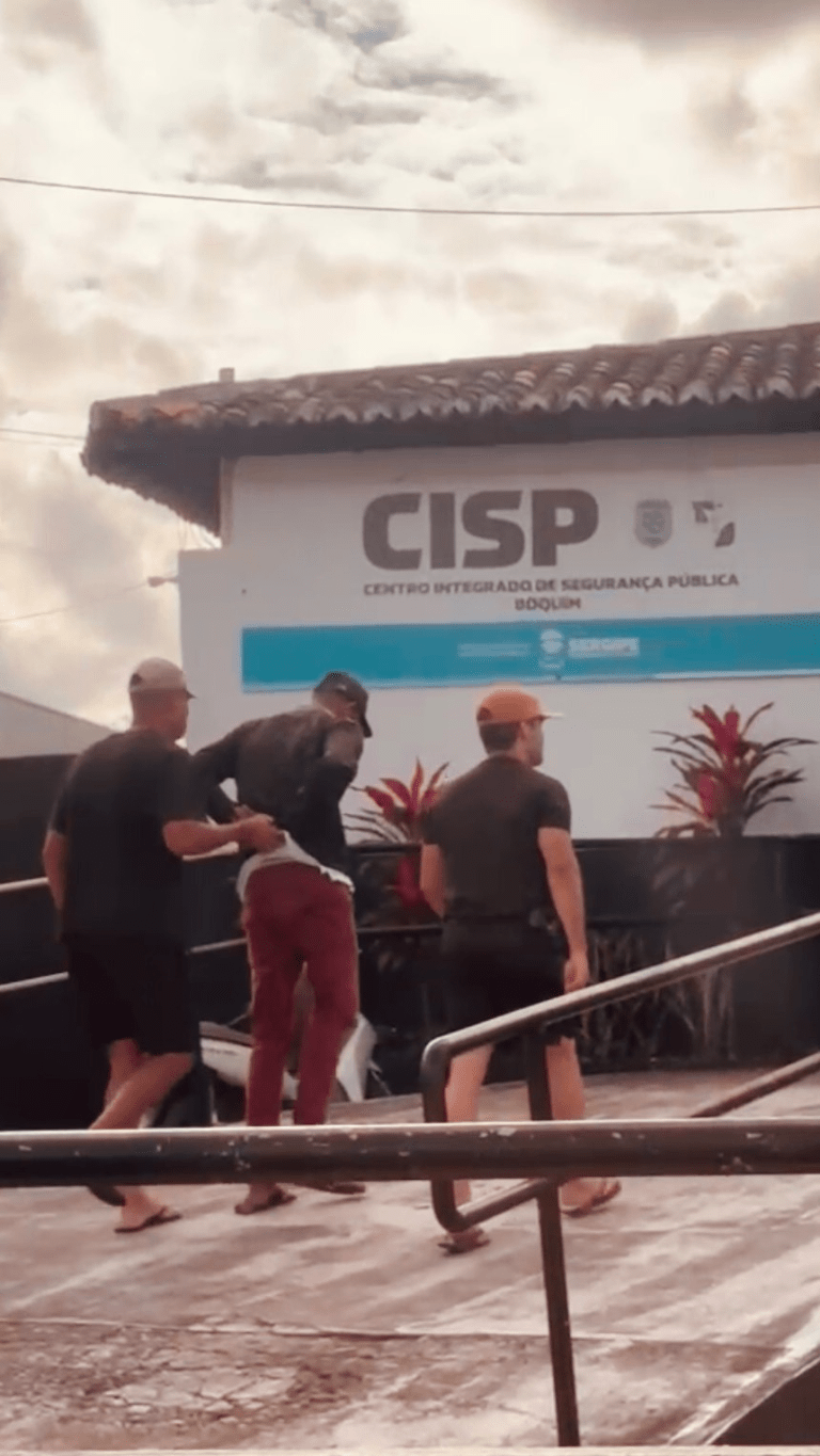 Feirante é preso no centro de Aracaju, por crime cometido em Boquim no ano de 2022
