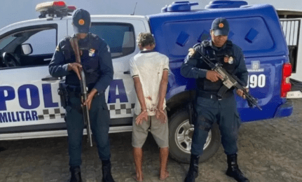 Pai é preso após tentar matar o próprio filho a facadas em Porto da Folha