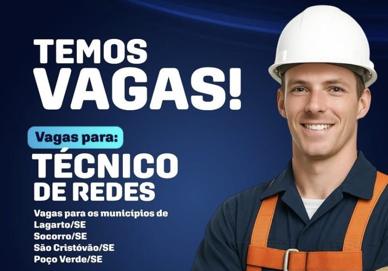 Minas Net anuncia vagas de emprego para Lagarto e outras cidades