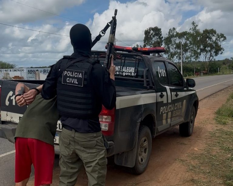 Ação conjunta prende em Sergipe investigado por feminicídio registrado em São Paulo