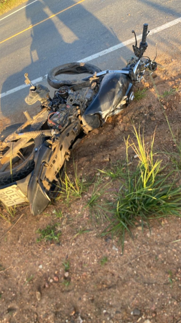 Acidente deixa vítima fatal em Riachão do Dantas