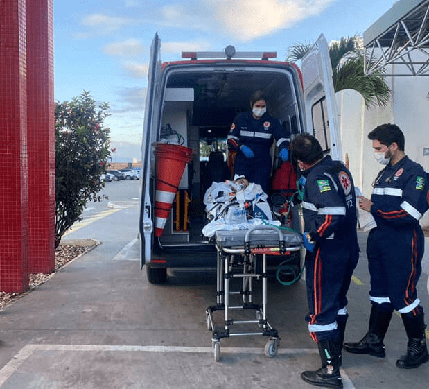 Jeniffer é transferida para o HUSE após dias de espera por vaga na UTI