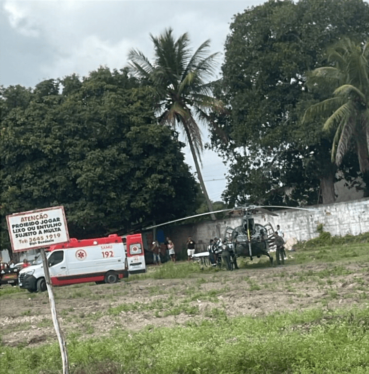 Criança é socorrida após afogamento em piscina em Boquim