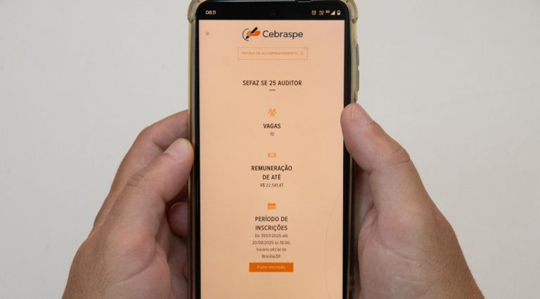 Inscrições do concurso de auditor fiscal tributário de Sergipe encerram hoje