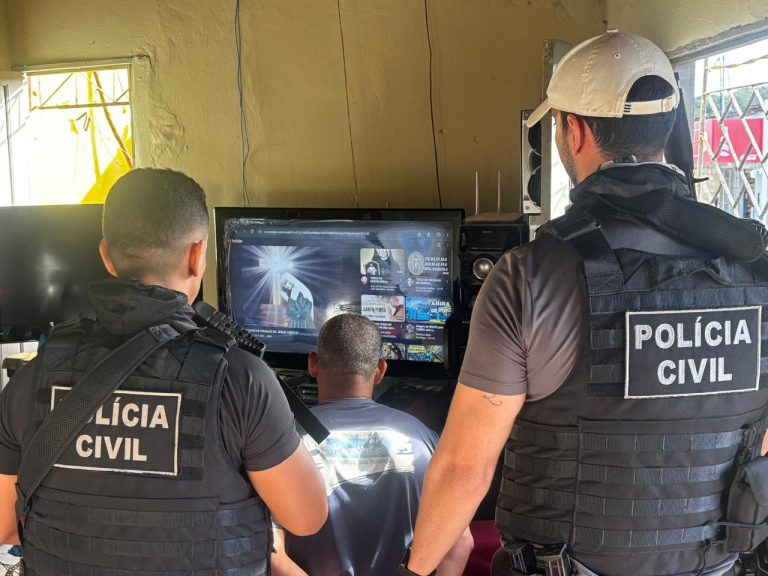 Polícia prende pedófilo investigado por estupro de vulnerável e aliciamento de menores