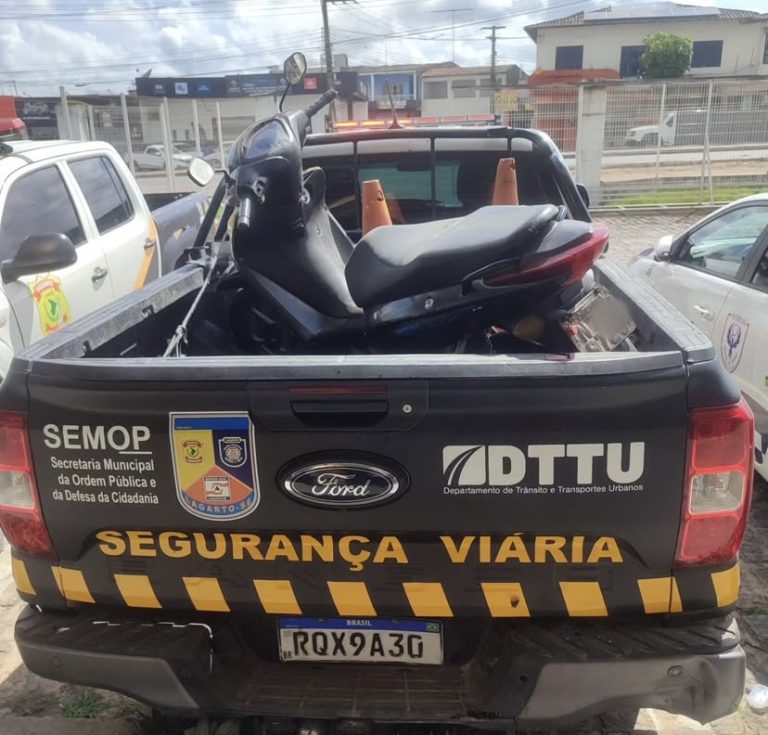 DTTU recupera veículo roubado em Lagarto
