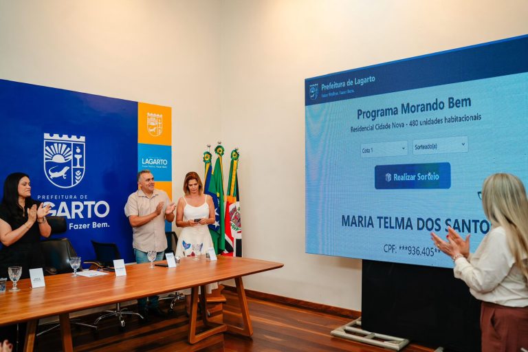 480 famílias de Lagarto são contempladas com programa Morando Bem