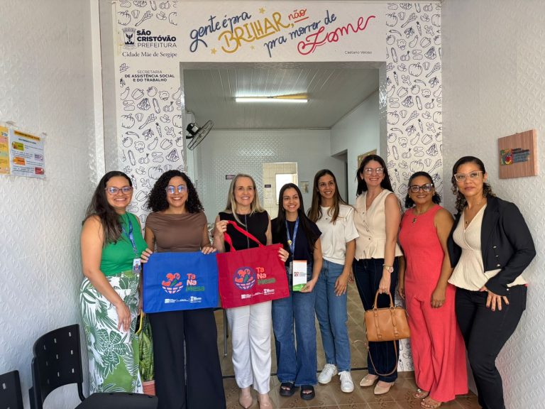 Em visita ao Cresan de São Cristóvão, Prefeitura de Lagarto fortalece política de assistência de enfrentamento à fome