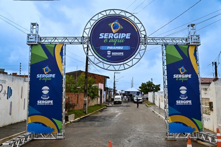 ‘Sergipe é aqui’ alcança a marca de 40 municípios contemplados pelo programa itinerante