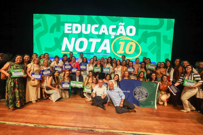 Escolas de Lagarto são destaques durante o Prêmio Educação Nota 10