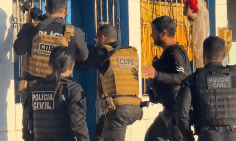 Operação conjunta cumpre mandado de busca durante Operação Pharos 2