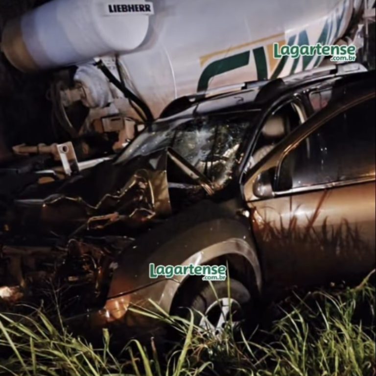 Grave acidente envolvendo carro, moto e caminhão deixa feridos em Lagarto