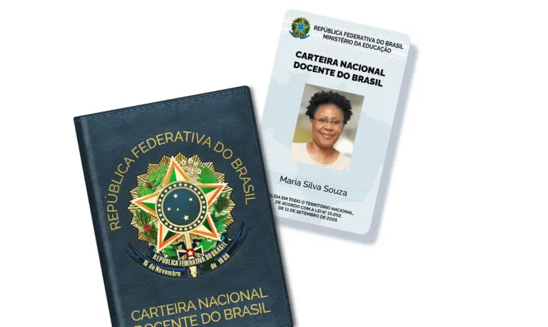 Carteira Nacional Docente do Brasil já está disponível para emissão
