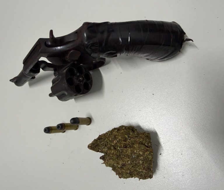 Operação conjunta em Propriá apreende arma e drogas