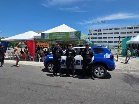 PM assegura tranquilidade durante aplicação do Enem em Sergipe