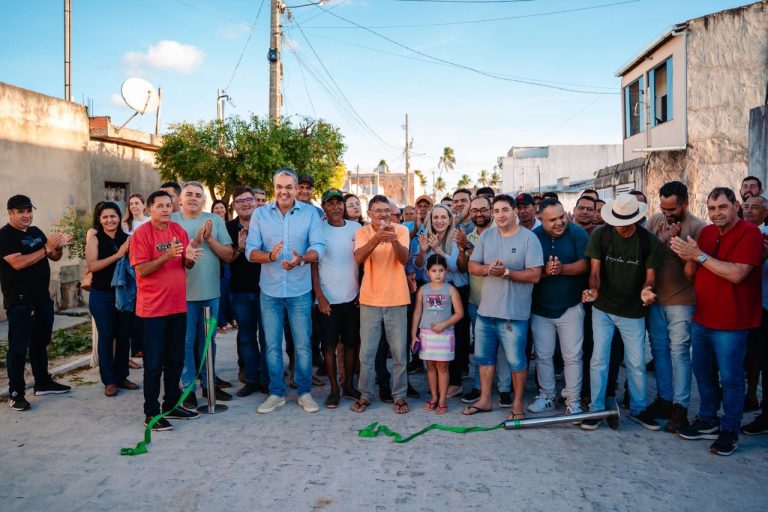 Prefeitura de Lagarto entrega mais uma obra de pavimentação realizada com recursos próprios
