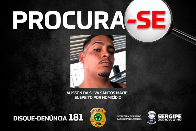 Polícia Civil procura suspeito de homicídio e ocultação de cadáver