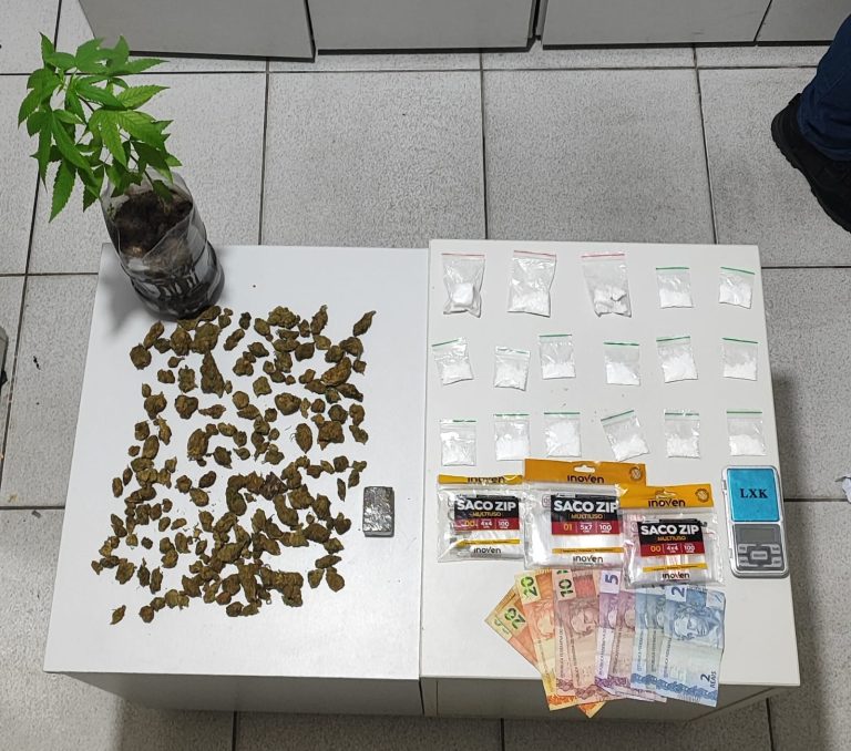 Delegacia de Lagarto prende homem por tráfico de drogas e adulteração de veículo